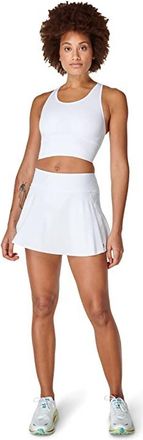 Sweaty Betty Swift Skort Womens Skort White : XS, Spandex/Polyester/Polyamide