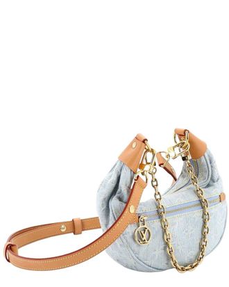 Louis Vuitton Blue Monogram Denim Loop (Authentic Pre-Loved)