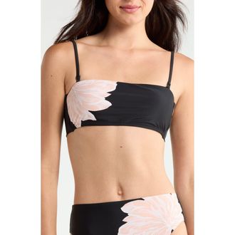 Sanctuary Bandeau Bikini Top in Black at Nordstrom, Size X-Small