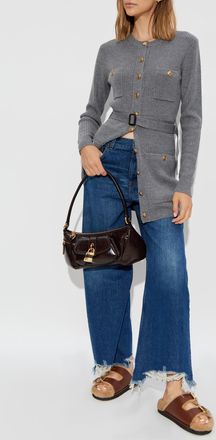 Chloé Jeans With Vintage Effect, Womens, Navy Blue