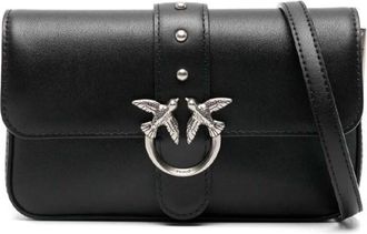 Pinko Leather Mini Double Bag