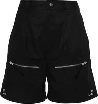 Isabel Marant Dames, Korte broeken, Zwart, Maat: 2XS Katoen