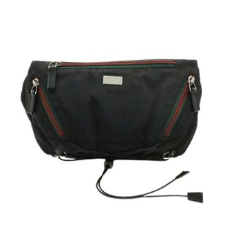 Gucci Pre-owned Belt Bags, female, Black, Size: ONE SIZE Pre-owned Nylon Canvas Waist Bag