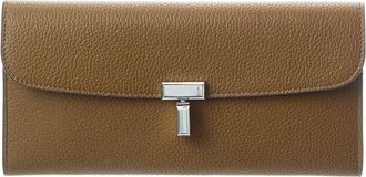 Toteme Toteme T-Lock Leather Continental Wallet