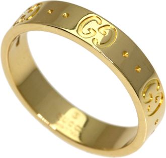 Gucci Yellow Gold (18K) Band Ring (Pre-Owned)