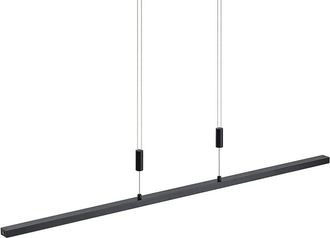 Lindby Lámpara de techo de Aluminio Negro