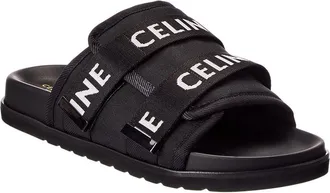 Celine Celine Strappy Jacquard Sandal