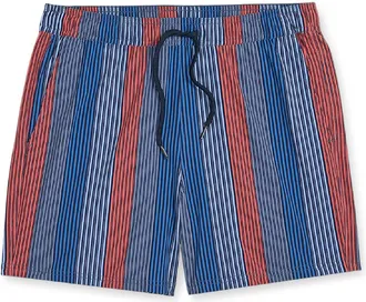 Fair Harbor Mens Bungalow 5 Swim Trunks Blue XXL