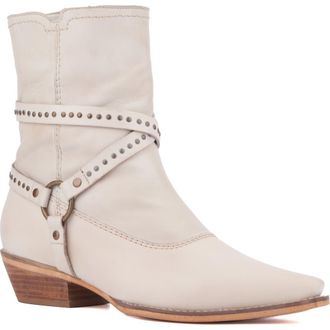 Vintage Foundry Co. Sophia Studded Harness Boot in Ivory at Nordstrom Rack, Size 8