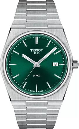 Tissot PRX Stainless Steel Bracelet Green Dial Mens Watch - One Size