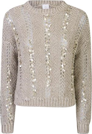 Eleventy Donna, Maglie, Beige, XS, new