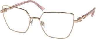 Bulgari Glasses - Dames - Brillen - Geel - 54 MM - Accessoires