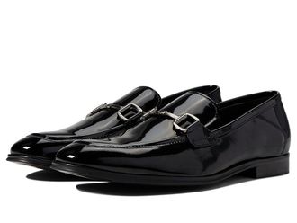 Steve Madden Aahron Mens Shoes Black Patent : 10.5 D - Medium, Leather