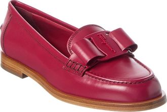 Ferragamo Vivaldo Leather Loafer