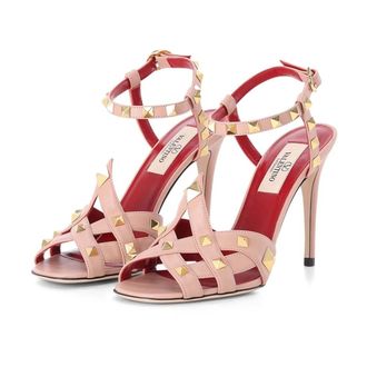 Valentino Dames, Schoenen, Roze, Maat: 37 EU Leer