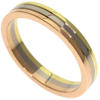 Cartier Yellow Gold (18K) Pink Gold (18K) White Gold (18K) Band Ring (Pre-Owned)