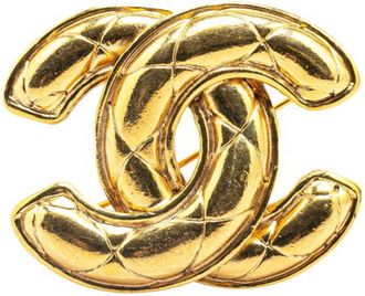 Chanel Matelasse Brooch (Pre-Owned)
