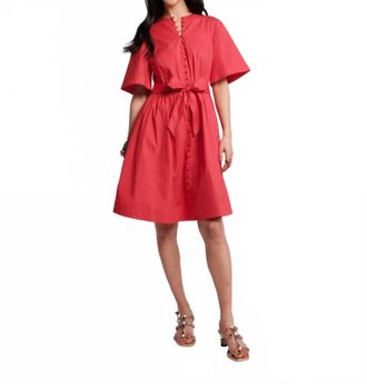 Frances Valentine Nancy Dress In Red
