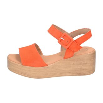 Gabor Dames, Schoenen, Oranje, Maat: 38 1/2 EU Leer