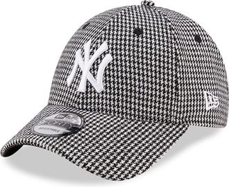 New Era 9Forty Cap - Houndstooth New York Yankees Black