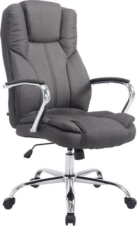 Clp Silla De Oficina Xxl Xanthos En Tela Gris Oscuro