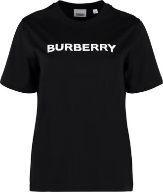 Burberry Dames, Tops, Zwart, Maat: XS Katoen