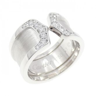 Cartier White Gold White Gold (18K) Band Ring (Pre-Owned)