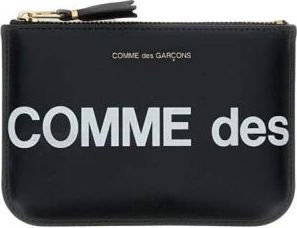 Comme Des Garçons Wallets & Cardholders, unisex, Black, Size: ONE SIZE Portafoglio con zip