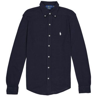 Polo Ralph Lauren Ralph Lauren Navy Logo Embroidered Shirt, Brand Size Small