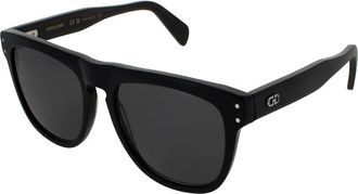 Ferragamo Grey Square Mens Sunglasses SF1111SCP 001 55