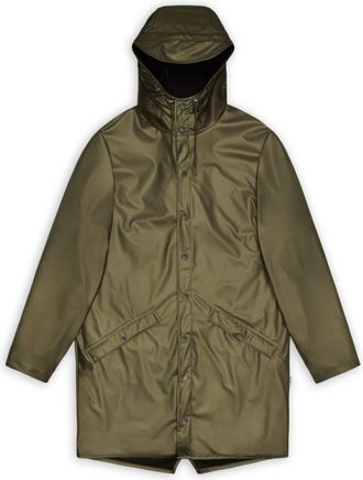 Rains Revel Lightweight Waterproof Long Jacket, Size X-Large