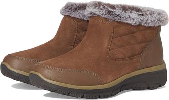 Skechers Easy Going - Small Towns Hands Free Slip-ins Womens Boots Chocolate : 6.5 B - Medium, Suede