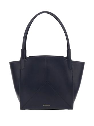 Victoria Beckham Borsa tote geometrica - Blu