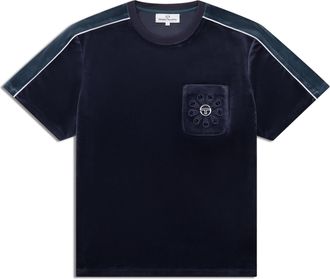 Sergio Tacchini Cresta Velour Pocket T