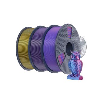 OEM Filamento Para Impresora 3d, Efecto Bicolor, Duradero Y Flexible, Mezcla De 7 Colores