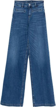 Liu Jo Jeans, Dames, Blauw, W32, Katoen, ECS B.up Parfait Flare H.w