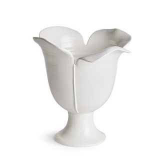 Napa Home & Garden Petalo Vase in White at Nordstrom, Size Small