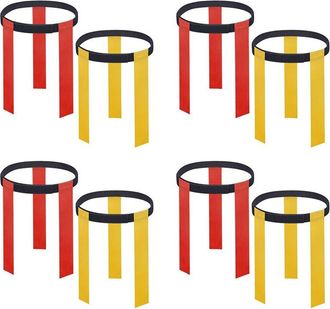 OEM Se Trata De Un Conjunto De Cuatro Piezas De Cinturones De Entrenamiento Para Partidos De F&uacute;tbol Con Cintur&oacute;n Ajustable, Adecuado Para Banderas De Rugb