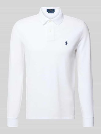 Polo Ralph Lauren Regular Fit Poloshirt aus reiner Baumwolle in Weiss, Gr&ouml;&szlig;e XXL