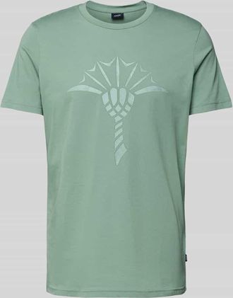 Joop T-Shirt mit Motiv-Print in Lind, Größe XXL