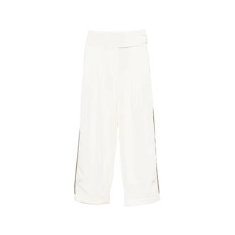 Entire studios Wide Trousers, female, White, Size: XS Wide Trousers