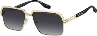 Marc Jacobs Stijlvolle Zonnebril - Heren - Zonnebrillen - Geel - 59 MM - Accessoires
