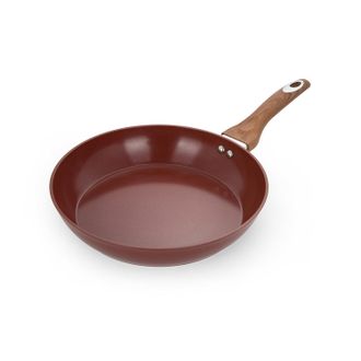 KASANOVA Padella 28 cm in ceramica burgundy New Ceramic