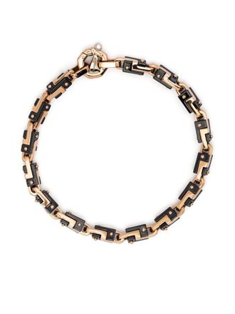 Baraka Bracciale in oro rosa 18kt Cyborg Ceramic con diamanti