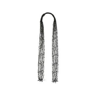 Emporio Armani Bijoux Ketting - Dames - Accessoires - Zwart - Maat: ONE Size Poliester