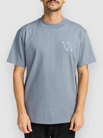 Rvca Va Worldwide T-Shirt grau