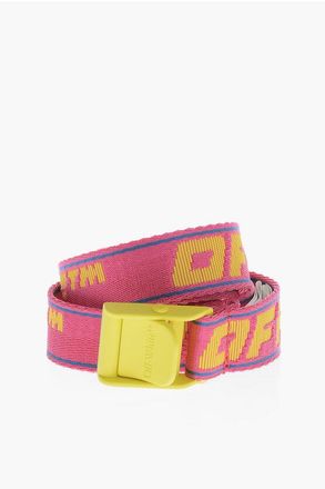 Off-white Fabric Belt with All-Over Monogram 30mm size One Size
