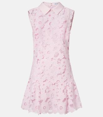 Self Portrait Lace minidress