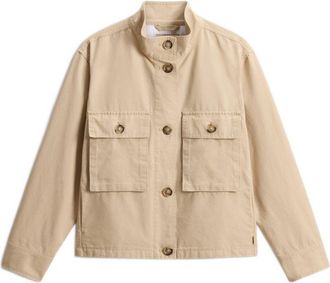 Woolrich canvas veldovershirt