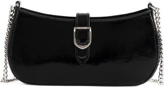 Zadig&Voltaire Janis Leather Shoulder Bag in Black at Nordstrom